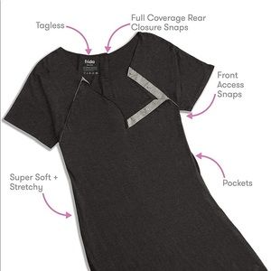 Frida Mom Nursing and Delivery gown